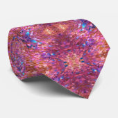Cravate Parties scintillant Populaire Opal Holographic Col (Roulé)