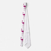 Cravate Parties scintillant rose brillant motif (Dos)