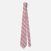 Cravate Parties scintillant Rose Gold Striant Motif modern (Devant)