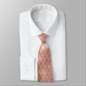 Cravate Parties scintillant rose Ombre Dragon Scales Crava (Attaché)