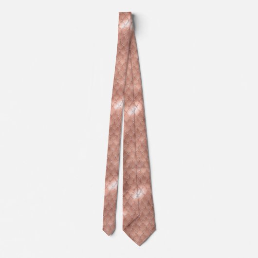 Cravate Parties scintillant rose Ombre Dragon Scales Crava (Dos)