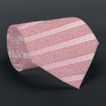 Cravate Parties scintillant Rose or rayé Élégant Modèle Mo<br><div class="desc">Parties scintillant Rose or rayé Élégant Cravate Modèle Motif.</div>