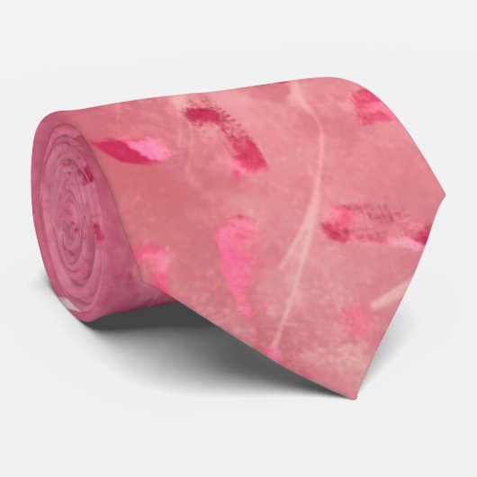 Cravate Parties scintillant rose Rose or Texture (Roulé)