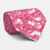 Cravate Parties scintillant rose rose pâle (Roulé)