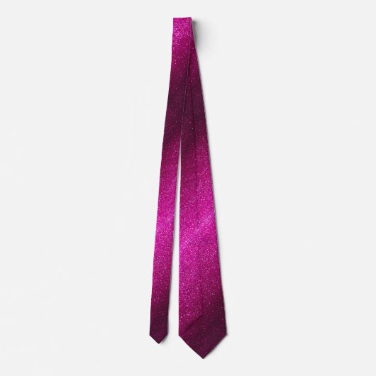 Cravate Parties scintillant Rouge Ruby Professionnel Ombre (Dos)