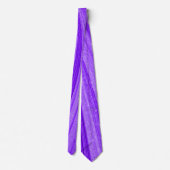 Cravate Parties scintillant violet oneuse (Dos)