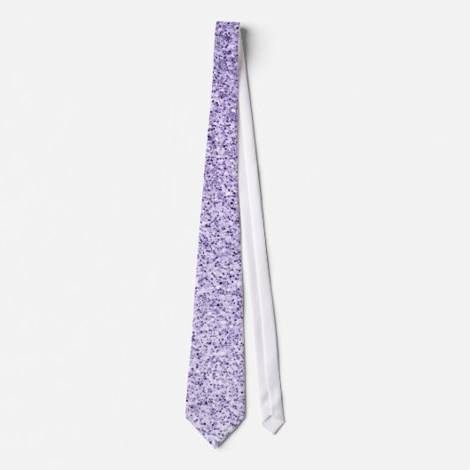 Cravate Parties scintillant violette ultra violette (Devant)