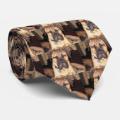 Cravate Pas aujourd'hui (Roulé)