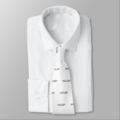 Cravate Pas une chemise geeky geek, drôle (Attaché)