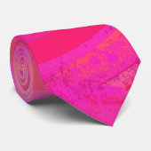 Cravate Passion rose (Roulé)