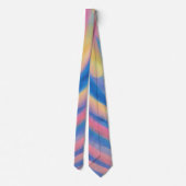 Cravate Pastel Blue and Pink Artsy Tie (Dos)