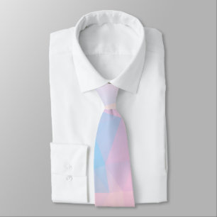 Cravate Pastel Colors Low Poly