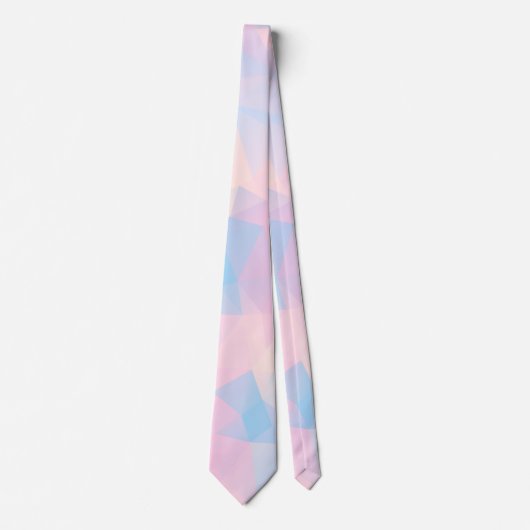 Cravate Pastel Colors Low Poly (Devant)