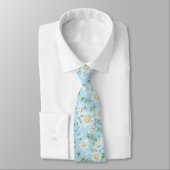 Cravate Pastel Daisy Flower Garden Pattern (Attaché)