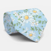 Cravate Pastel Daisy Flower Garden Pattern (Roulé)
