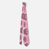 Cravate Pastel Floral (Dos)