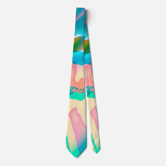 Cravate Pastel lava lamp (Devant)