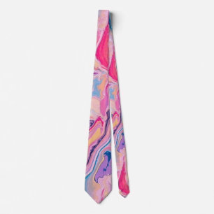 Cravate Pastel Marble Dream