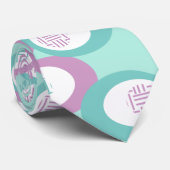 Cravate Pastel Ovals (Roulé)