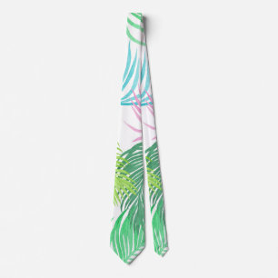 Cravate Pastel Palms