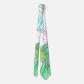 Cravate Pastel Palms (Dos)