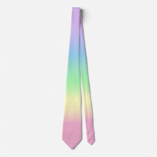 Cravate Pastel Rainbow