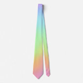 Cravate Pastel Rainbow Gradient Neck Tie (Devant)