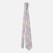 Cravate Pastel Rainbow Leopard Print Neck Tie (Dos)