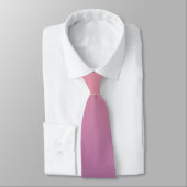 Cravate Pastel Sunset rose violet ombre dégradé (Attaché)
