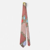 Cravate pastel tiles (Devant)