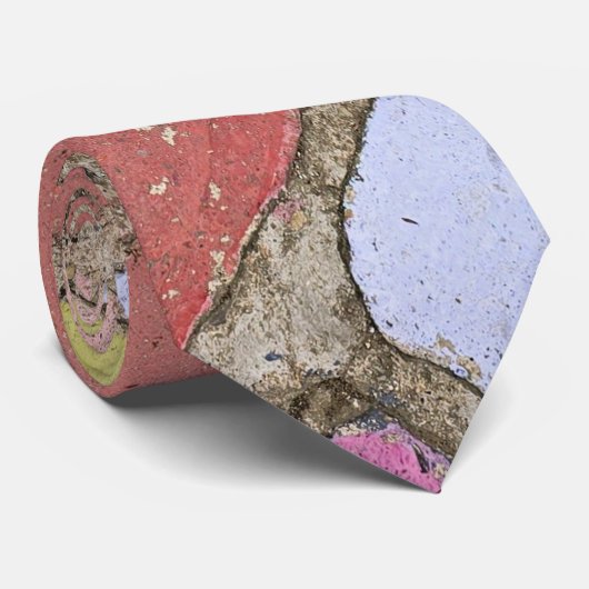 Cravate pastel tiles (Roulé)