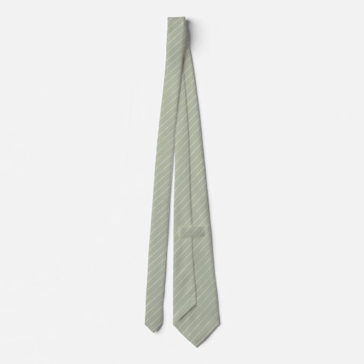 Cravate Pastel vert. (Dos)