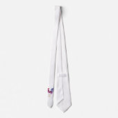 Cravate Pastle Rooster par Wendy C. Allen (Dos)