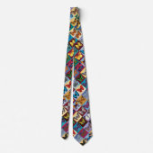 Cravate Patchwork de papillon (Dos)