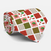 Cravate Patchwork de pastèque (Roulé)