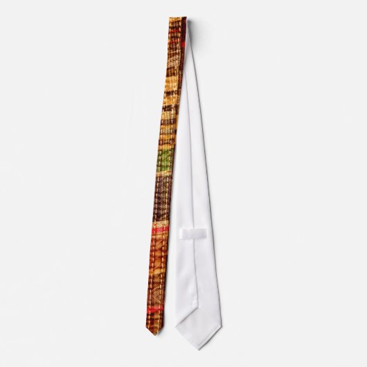 Cravate Patchwork Plaid 2 (Dos)
