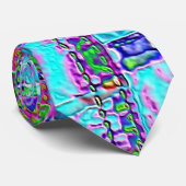 Cravate Patchwork Plaid 2f (Roulé)