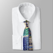 Cravate Patchwork Plaid 6 (Attaché)