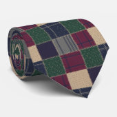 Cravate Patchwork Tartan Héritage (Roulé)