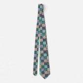 Cravate Patchwork vintage (Dos)
