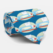 Cravate Pâte dentifrice et brosse (Roulé)