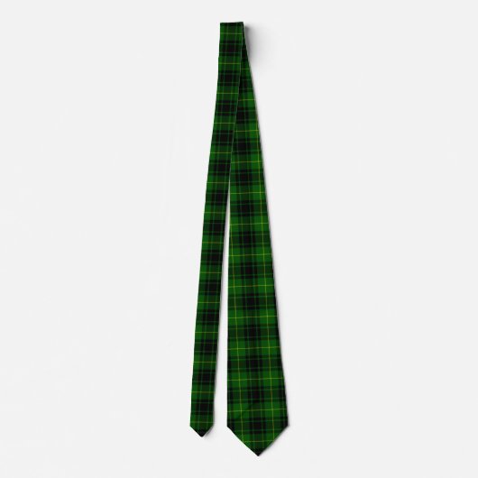 Cravate Pâte verte de tartan MacArthur (Dos)