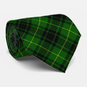 Cravate Pâte verte de tartan MacArthur (Roulé)