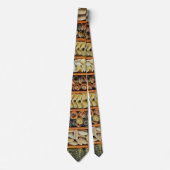 Cravate Pâtes Pizza Restaurant Italien Crêtés À L'Italien (Devant)