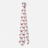 Cravate Patineur T-rex (Devant)