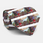 Cravate Patio coloré (Roulé)
