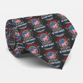 Cravate Patriot Day Never Forget 11 septembre 2001 (Roulé)