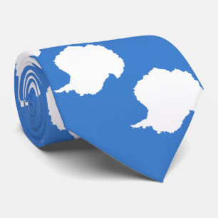 Cravate Patriotic Antarctica Flag