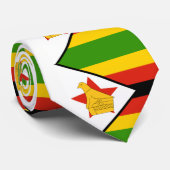 Cravate Patriotic Zimbabwe flag Africa (Roulé)