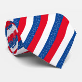 Cravate patriotique américain (Roulé)